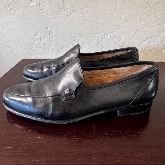 Bruno Magli Darcy Loafers Black Leather Hand Made in Italy main image 8